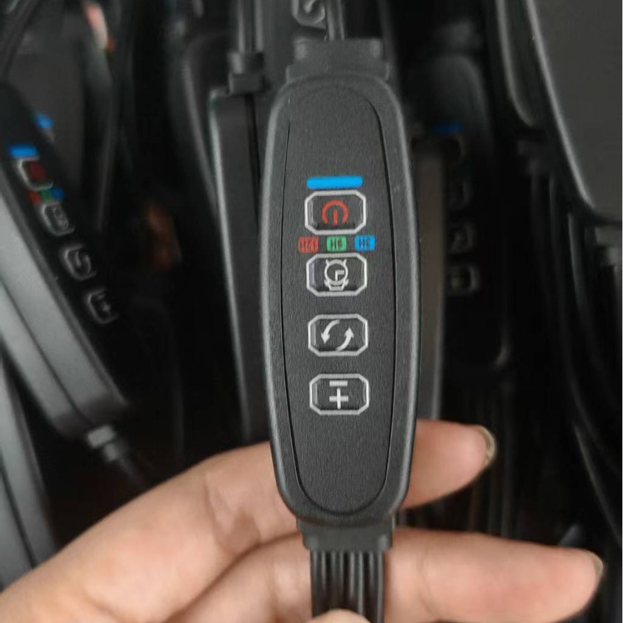 四键循环定时调光开关 夹子灯线 一拖四植物灯 低压低伏USB电子线