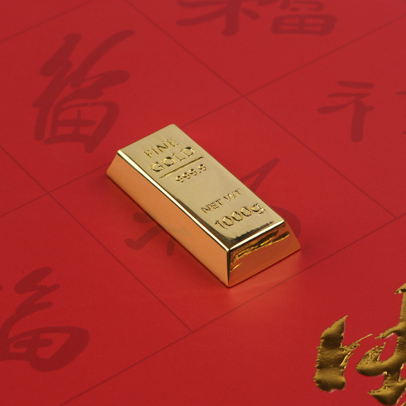 Gold Bar Keycap, Gold Bar Personalized Keycap, Zinc Alloy Material, Original Height Enter Key, Creative Gift, Mechanical Keyboard