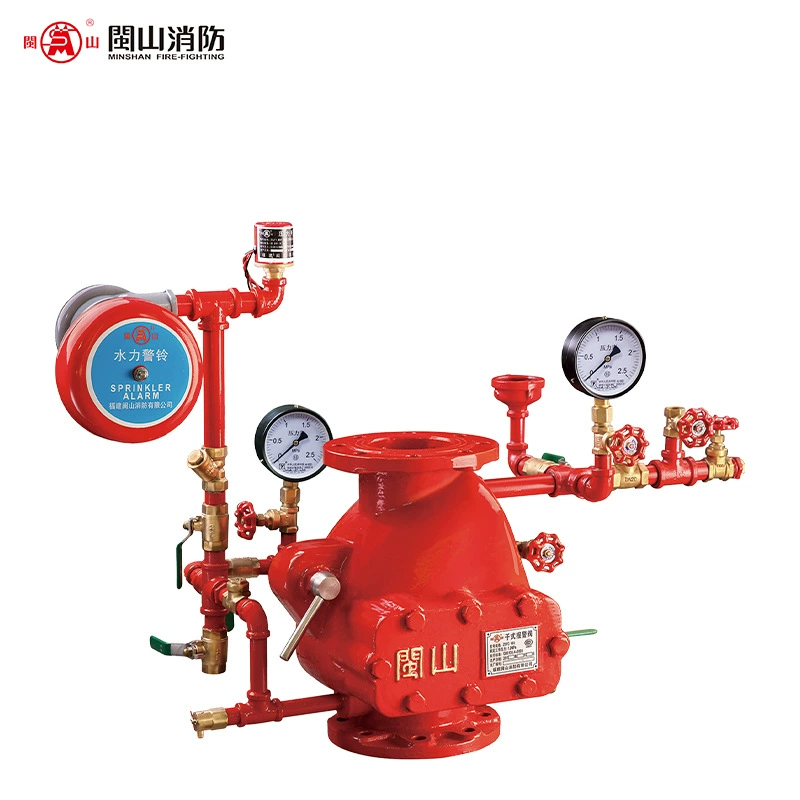 Прямые продажи от завода Minshan: пожарное оборудование, сухой сигнализатор ZSFC100-150-200