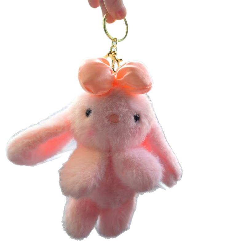 漫画弓バニーぬいぐるみキーホルダーペンダントカップル人形バッグペンダント人形マシン人形卸売|undefined