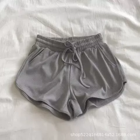 Спортивные весенние шорты для отдыха, летние брюки для учеников начальной школы, эластичный пояс, корейский стиль, облегающие, для бега