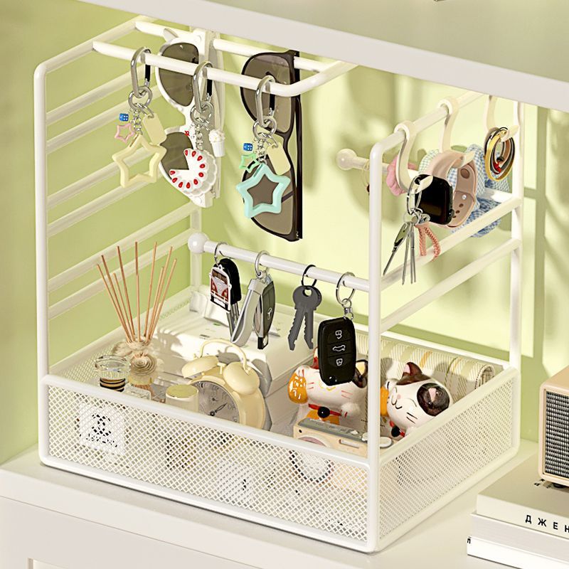 Entrance shelf, key storage box for the doorway, decorative display rack for the entryway shoe cabinet, hallway organizer box