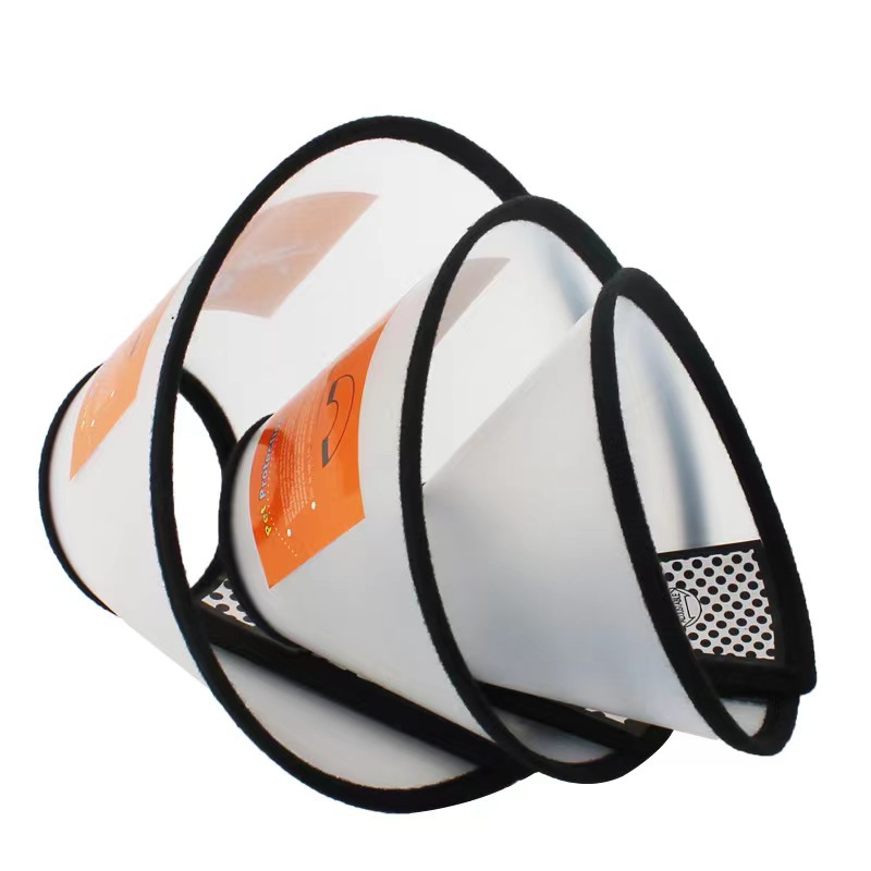 Elizabethan collar dog collar pet anti-biting and anti-licking collar for large, medium and small dogs and cats headgear Elizabethan collar