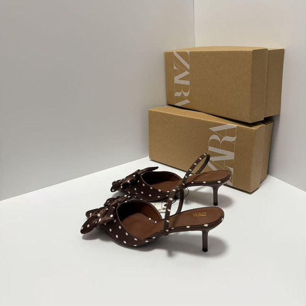 Z Autumn high heels pointed-toe with bow