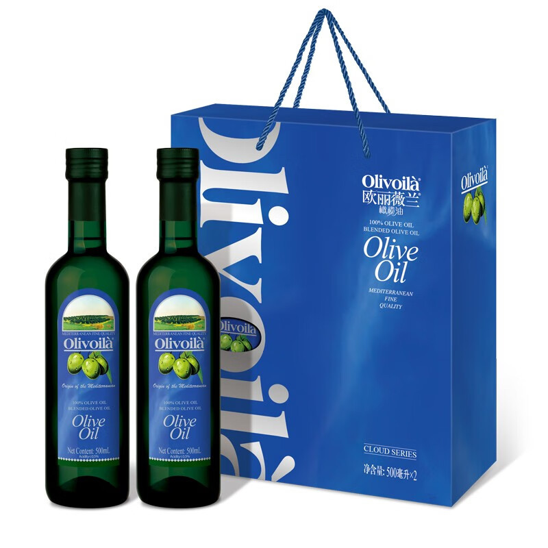 Olivierante Extra Virgin Olive Oil Gift Box 750mlX2 Gift Box 500ml Red 1L Welfare Group Purchase Return Gift
