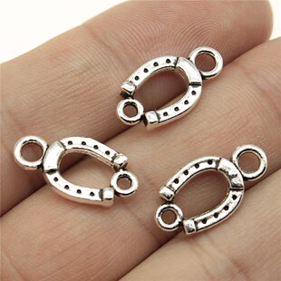 18x10mm 0.8g ��ɫ DIY�Ͻ�������� �B�Ӽ� �R���F�B�Ӽ�