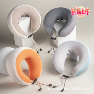 U-Shaped Massage Neck Pillow, Cervical Spine Massager, Car Massage Pillow, Travel Lunch Break Pillow, Ready for Sale, Can Be Shipped in One Piece