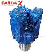 镶齿三牙轮钻头7寸半油气井地热井深水井用硬质合金齿牙轮钻头