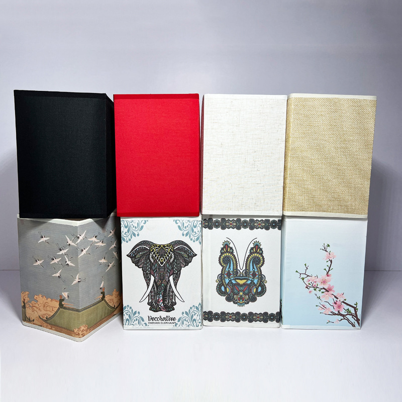 Lighting accessories KD lampshade square lampshade chandelier table lamp lampshade bedside lamp Hotel Hotel factory direct sales