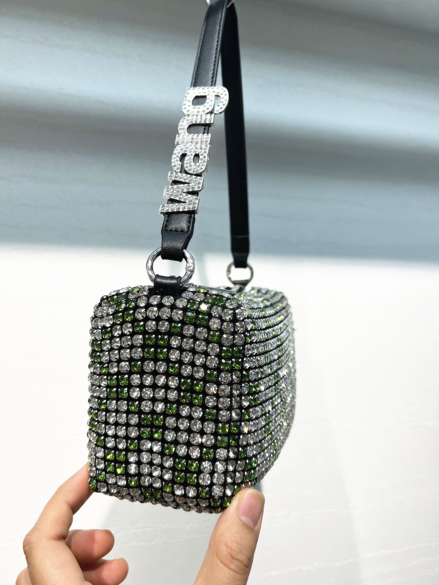 Bolsa de gala bolsa de mujer llena de diamantes bolsa de cubo con diamantes 2022 bolsa de mujer crossbody gran rey bolsa de diamantes pic 25