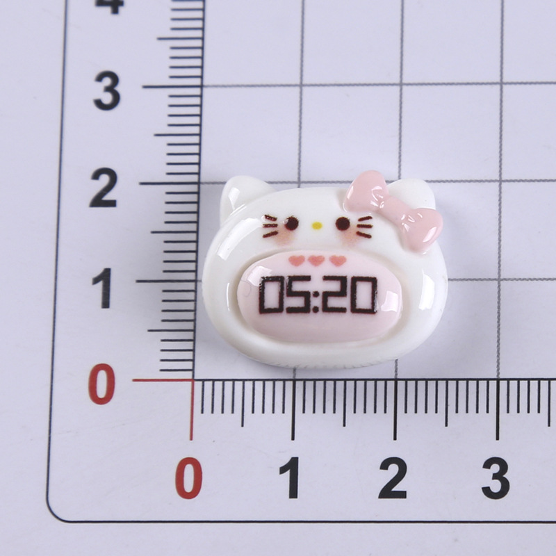 クリエイティブ漫画かわいい猫 diy ジュエリーアクセサリー携帯電話ケースベビードール下駄装飾樹脂小さなアクセサリー