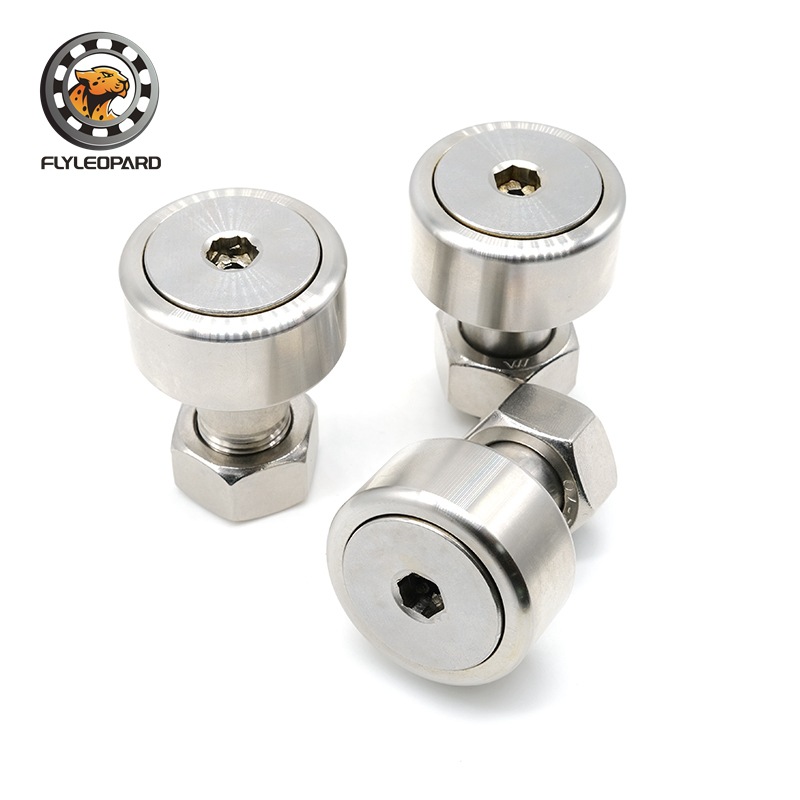 供应KR62 CF24轴承420不锈钢螺栓型滚轮滚针轴承62*80.1*M24