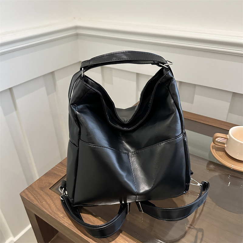 2024 nueva simple retro nicho mochila de mujer moda coreana temperamento multifuncional viaje de hombro bolsa de mano