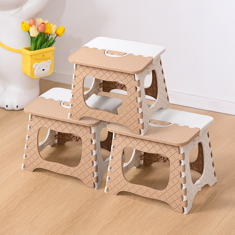 小さなスツール家庭用ポータブル屋外折りたたみスツールキャンプチェアリビングルーム寝室ロースツール子供用バスルーム小さなベンチ|undefined