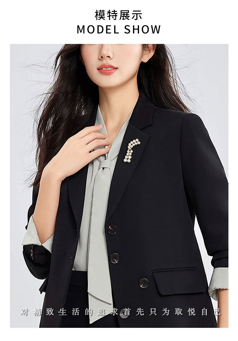 时尚简约几何形胸针小众轻奢风个性胸花ins潮新品爆