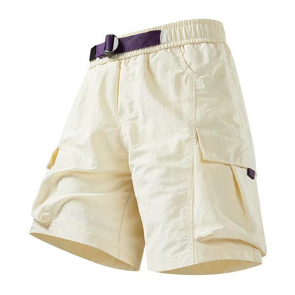 26 Years of New Trendy Brand Workwear Shorts for Men, Lightweight Straight-Leg Casual Sports Shorts, Outdoor Casual Shorts
