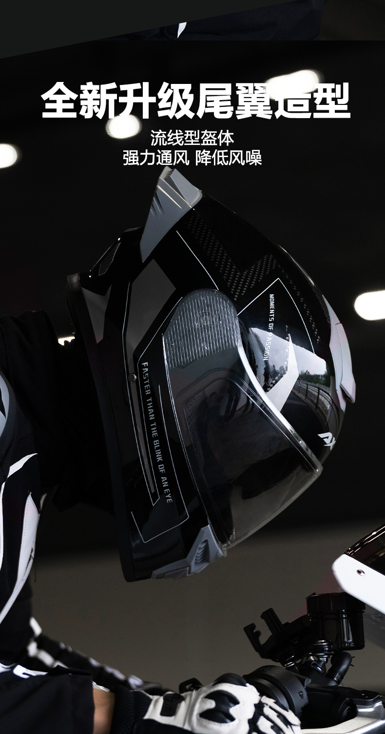 3C/DOT Motorcycle Helmet for Men, Warm Winter Popular Helmet, Full-Coverage Safety Helmet for Women on Electric Motorcycles