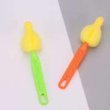 奶嘴刷食品级海绵刷清洁刷婴儿奶嘴刷杯刷瓶刷