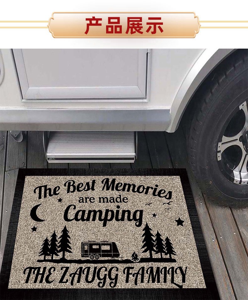 Amazon transfronterizo caliente-venta alfombra de piso estera de la puerta de entrada AliExpress generación entrega estera de la puerta etiquetado independiente embalaje