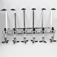 6头直排挂壁式倒酒架倒酒器分酒器量取糖浆 30ml定量酒嘴倒酒架