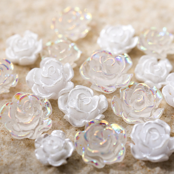 White universal mountain tea for manicure contains rose