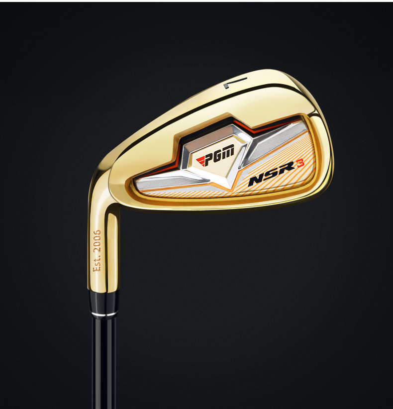 Gậy golf nam số 7 PGM NSR thế hệ thứ ba đầu thép không gỉ — TIG033 Đen [thanh carbon cấp R] sắt số 7, TIG033 màu đen [thanh carbon cấp S] sắt số 7, TIG033 Đen [thanh thép không gỉ] sắt số 7, TIG033 vàng [thanh carbon cấp R] sắt số 7 chi tiết 16