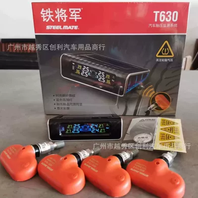 pressure and temperature measurement and display, Tire pressure monitoring system