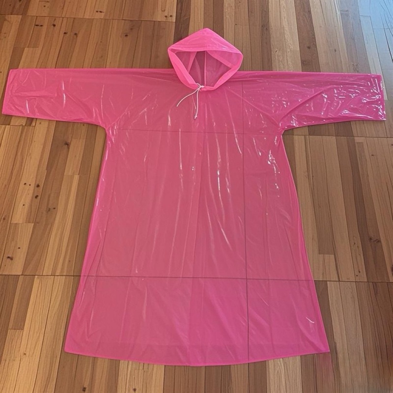 使い捨てレインコート大人カード厚手全身防豪雨透明ポータブル観光アウトドア登山防水ポンチョ|undefined