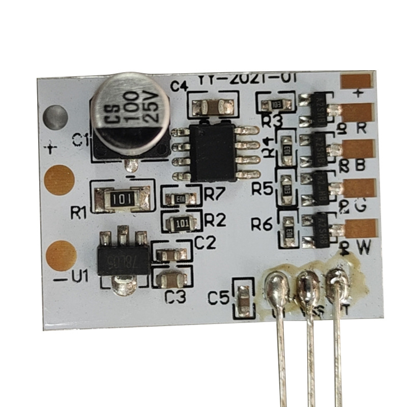 Colorful LED motherboard, smart bulb, switch key, remote control, custom-made