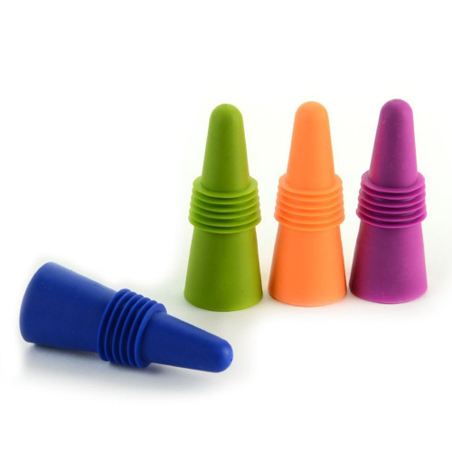 Amazon cross-border same food-grade silicone red wine stopper, beer seasoning bottle stopper, creative fresh-keeping wine stopper