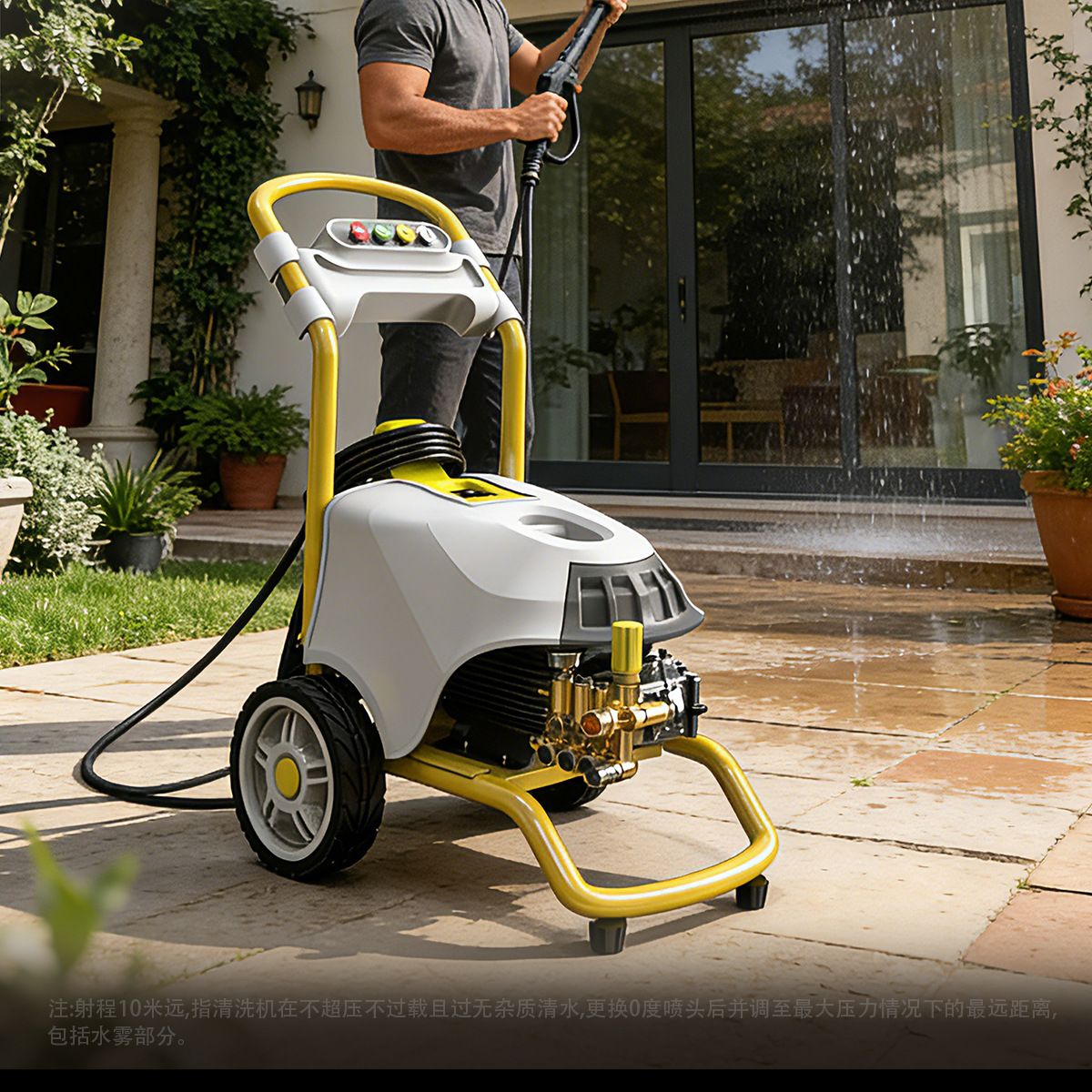 Italian Kinkard Household Car Washing Machine 220V Ultra-High Pressure Cleaning Machine Italian Pump