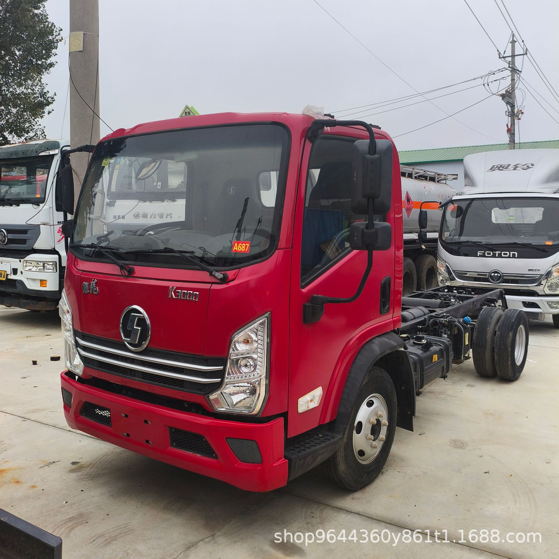 出口 朝鲜各种4·2米轻卡单排 二手豪沃 结构坚固耐用 承载能力强