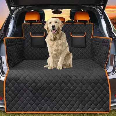Amazon Car Trunk Dog Mat Trunk Mat - car-trunk-pet-mat-orange-edge-support-cross-border-labeling