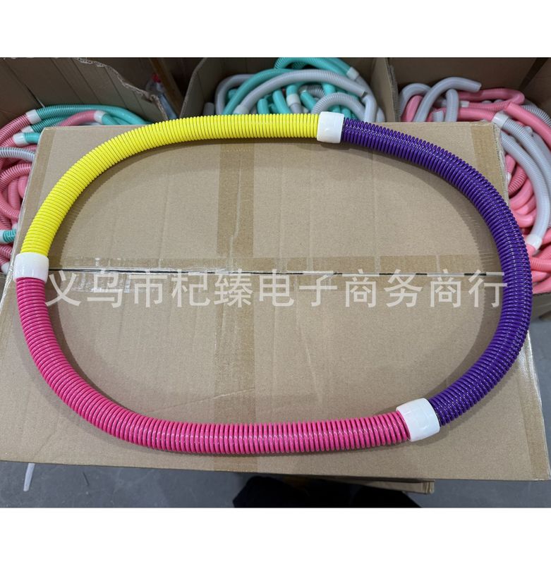 スプリングフラフープ ソフトソフトウェア 女性用 美腰 大人用 フィットネス 痩身 腰を傷つけず加重 折りたたみ ソフトお腹痩せ|undefined