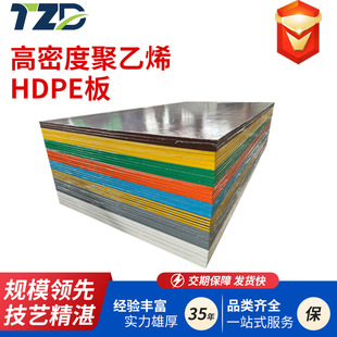 Hdpe Board Polyethylene High Density Polyethylene Board Acid and Alkali Resistant Self-Lubricating Pe Board