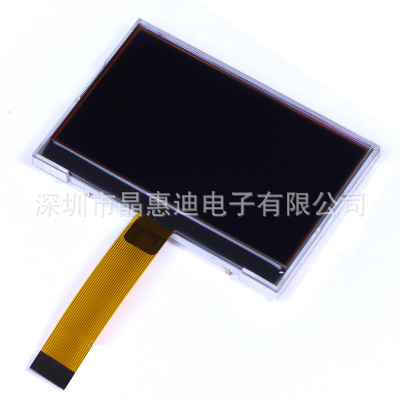 Һ��ģ��/FSTN/128X64/2.8��/JHD12864-G45BSW-BL/�ڵװ���/20PIN