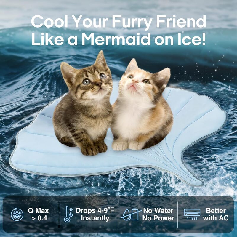 夏の猫の巣快適な猫アイスマット床ペット猫と犬ユニバーサル INS 北欧スタイルイチョウの葉のフロアマット|undefined