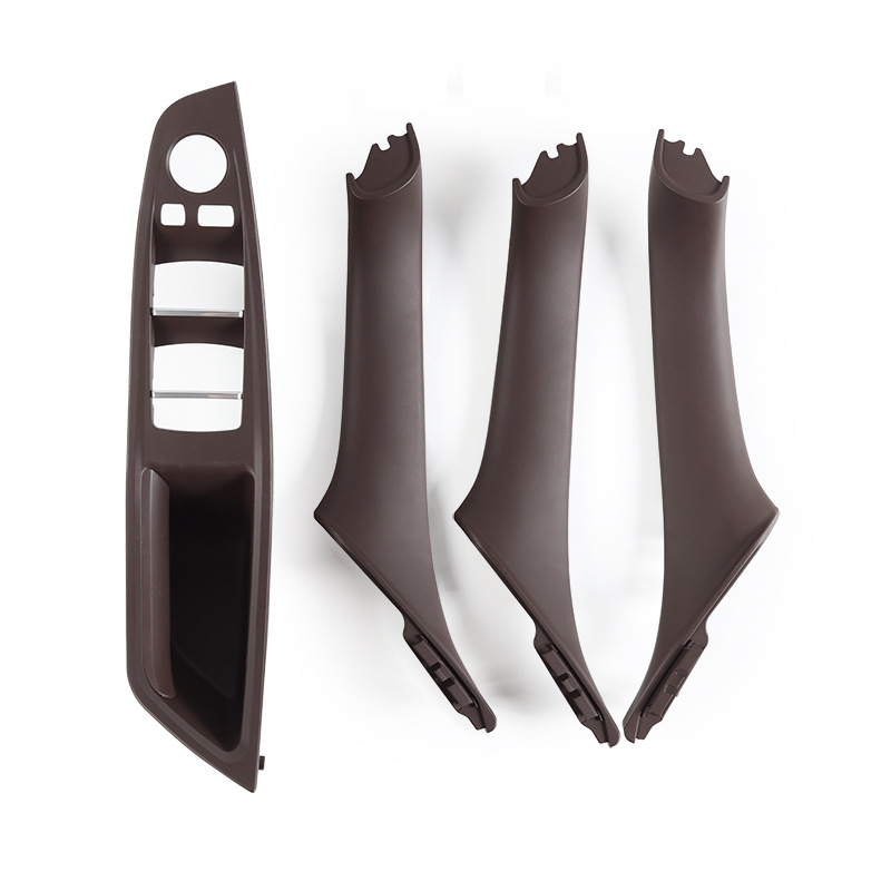 F10 Interior Door | BMW Armrest, handle, handle - right-drive-4-piece-set-mocha