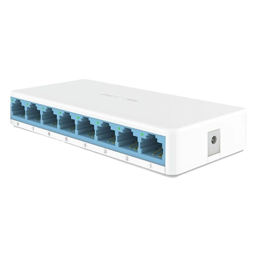 Коммутатор MERCURY/Mercury S108C, 8 портов, 100 Мбит/с, восьмипортовый сетевой коммутатор, разветвитель сетевого кабеля