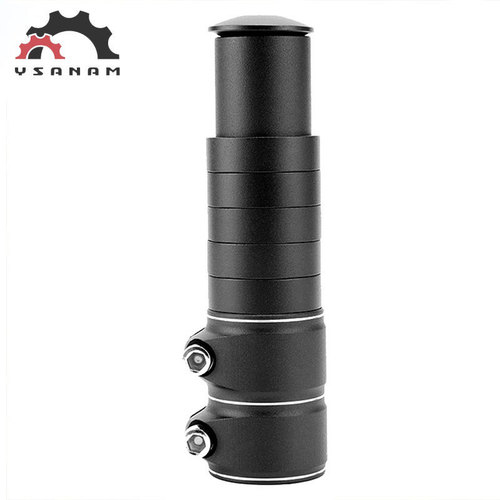 Mountain bicycle front fork tube heightener, extender, stem heightener, bicycle riding accessories