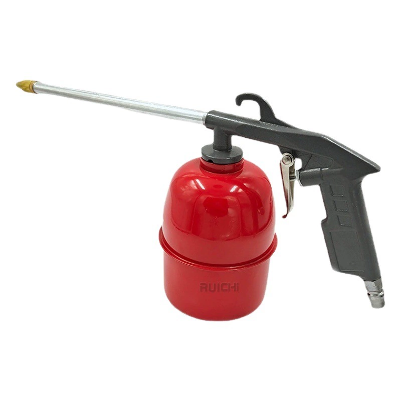 Цинковый сплав пневматический автомобильный очиститель двигателя пистолет красный горшок серый ручка