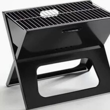 厂家直销便携手提BBQ烧烤炉 易安装 X折叠烧烤架 剪刀炉