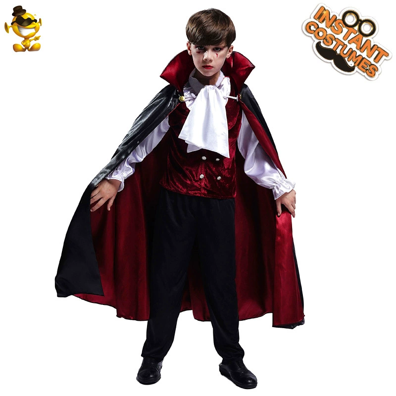 Границ Halloween Новорожденный мальчик вампир костюм косплей призрачный фестиваль костюм