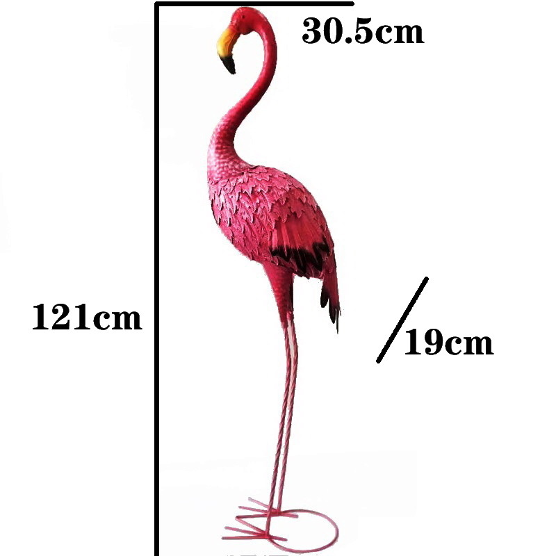 중간 크기—120 플라밍고—30.5*19*121cm—조명 없음