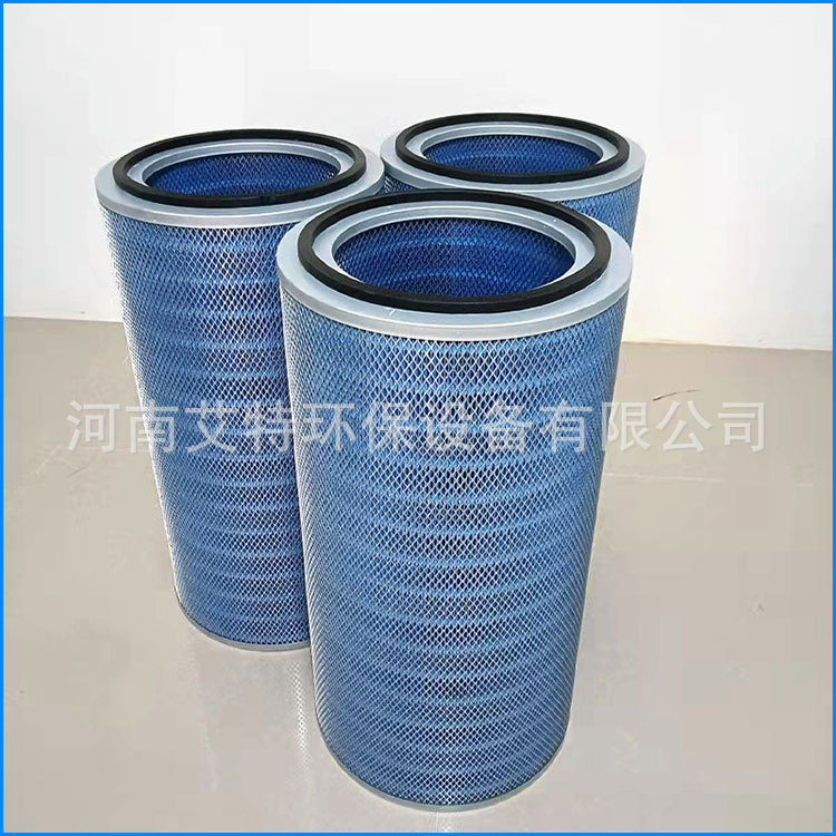 批量供货 阻燃空气滤筒 捕集效率高 阻力小 反吹清灰容易