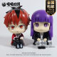 The New Product Buried by Lily's Hand-held Q Version of Lily's Fehuta Big Head Doll Sitting Beautiful Girl Car