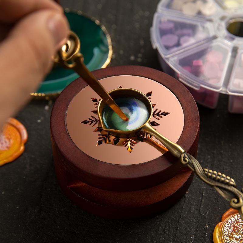 Fire paint stirring stick, fire paint seal tool accessories, tweezers, musical note stirring stick, burning wax stirring spoon, manufacturer wholesale