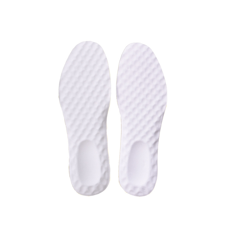 Plantillas de zapatos de cuatro estaciones no se cansan, plantillas de zapatos deportivos PU suaves para hombres y mujeres, plantillas antiolor, absorción de sudor y amortiguación.