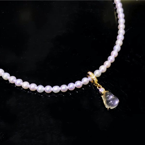 S92 silver universal water-tight jade gourd (excluding pearls)