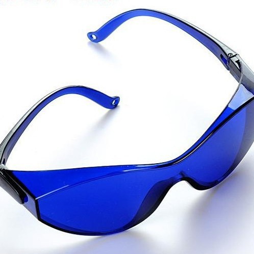 IPL眼镜E光脱毛防护眼镜光子蓝色眼镜激光防护镜美容仪器防护眼镜